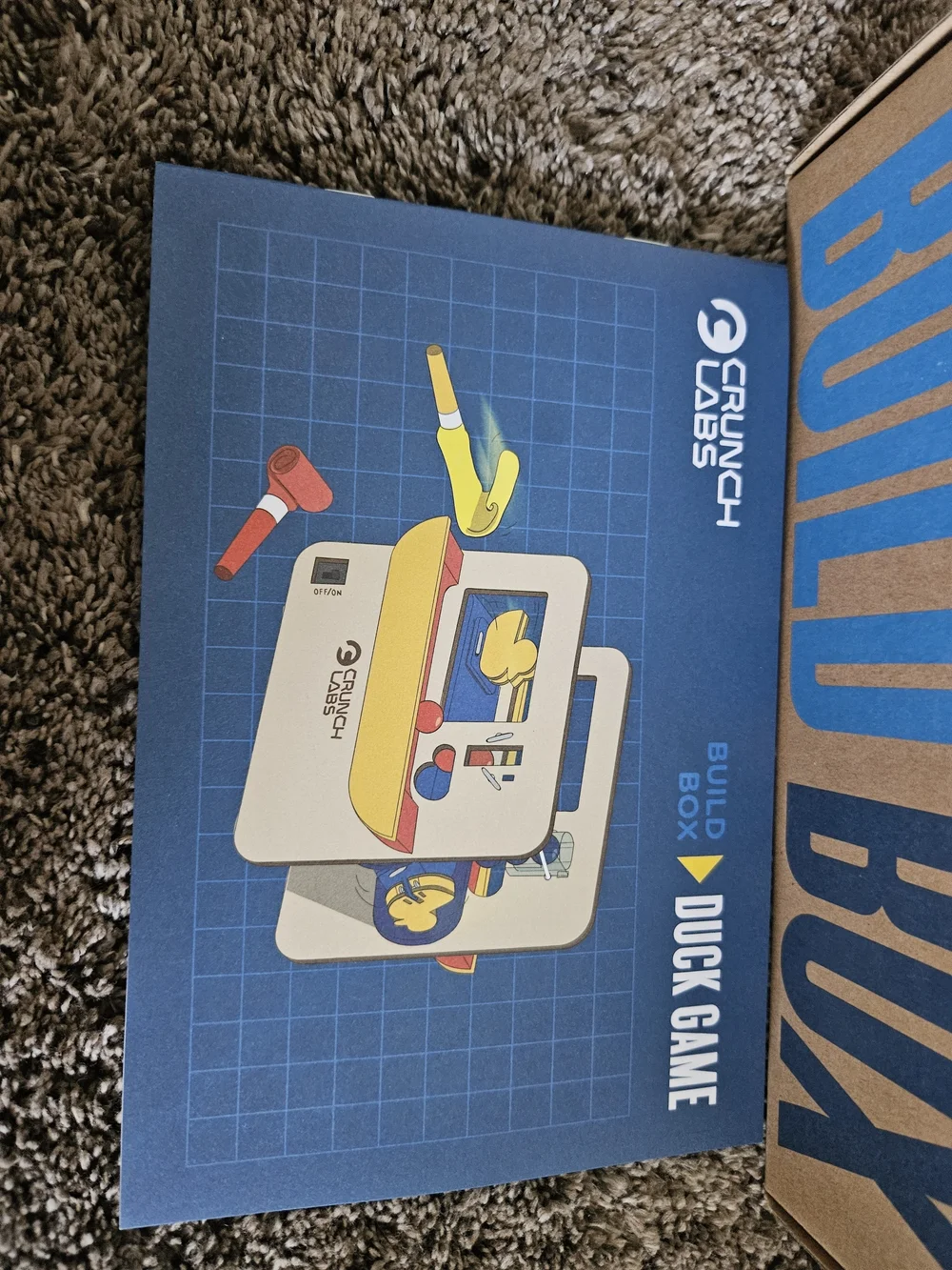 Crunch Labs Mark Rober Duck Game Build Box, Complete, New Open Box